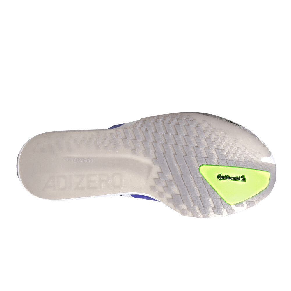 adidas Adizero Adios 9 Men's Running Shoes - Frozen Purple/Solar Purple/Signal Green