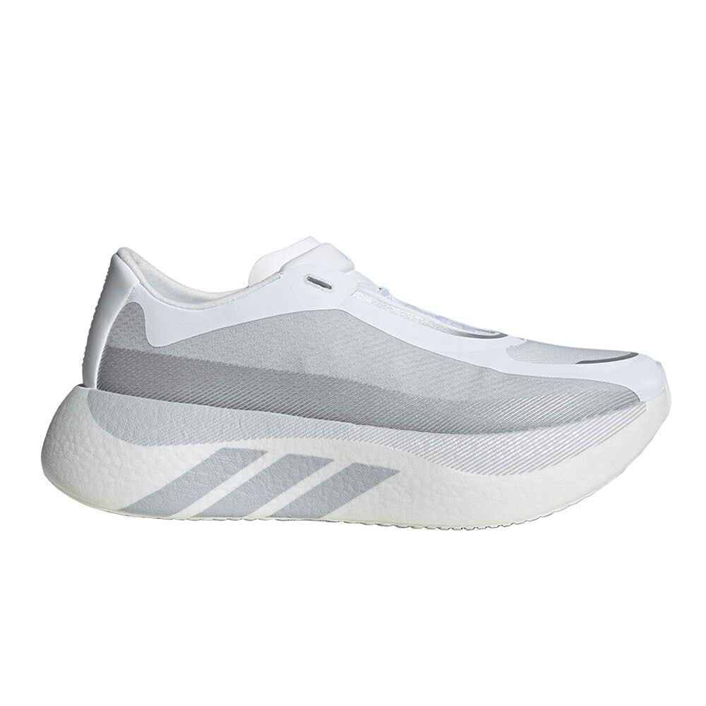 adidas Hyperboost Edge Men's Running Shoes - Cloud White/Solid Grey/Silver Metallic