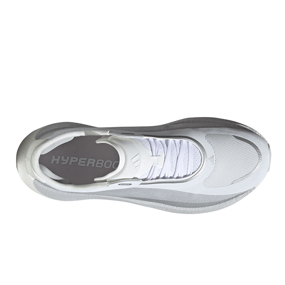 adidas Hyperboost Edge Men's Running Shoes - Cloud White/Solid Grey/Silver Metallic