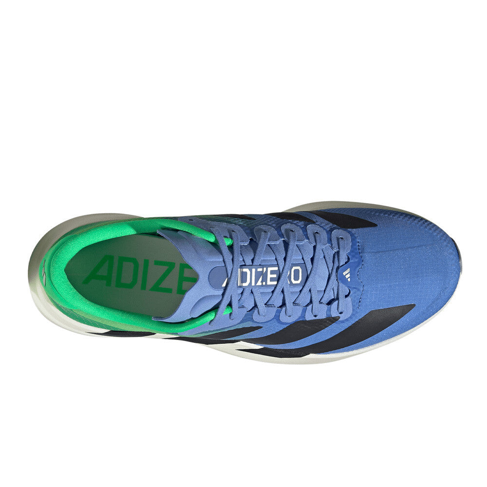 adidas Adizero Evo SL Woven Men's Running Shoes - Blue Fusion/Night Grey/Solar Lime