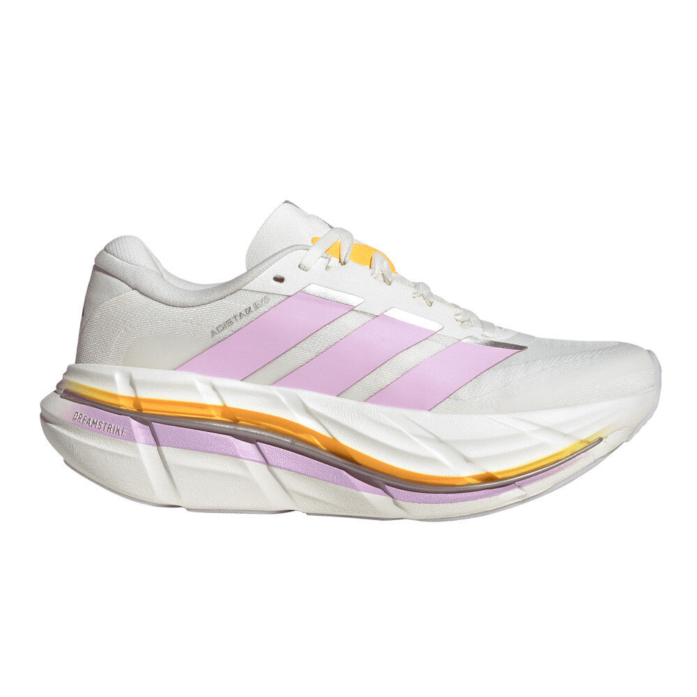 adidas Adistar BYD 2 Women's Running Shoes - Cloud White/Bliss Lilac/Lucid Tangerine