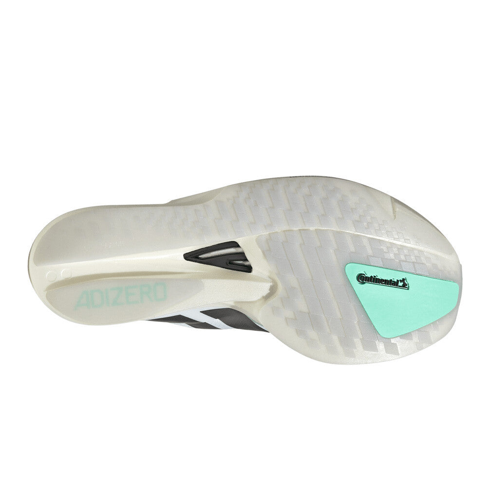 adidas Adizero Takumi Sen 11 Women's Running Shoes - Cloud White/Iron Metallic/Pulse Mint
