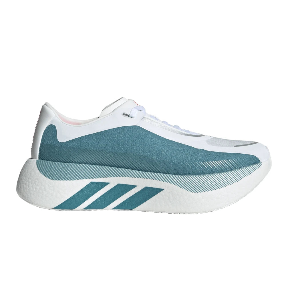 adidas Hyperboost Edge Men's Running Shoes - Cloud White/Lucid Metallic/Lucid Red