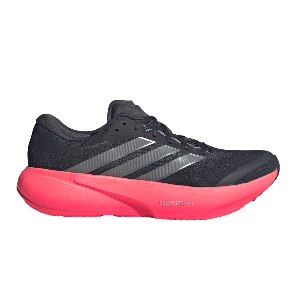 adidas Supernova Rise 3 Men's Running Shoes - Night Grey/Silver Metallic/Solar Turbo