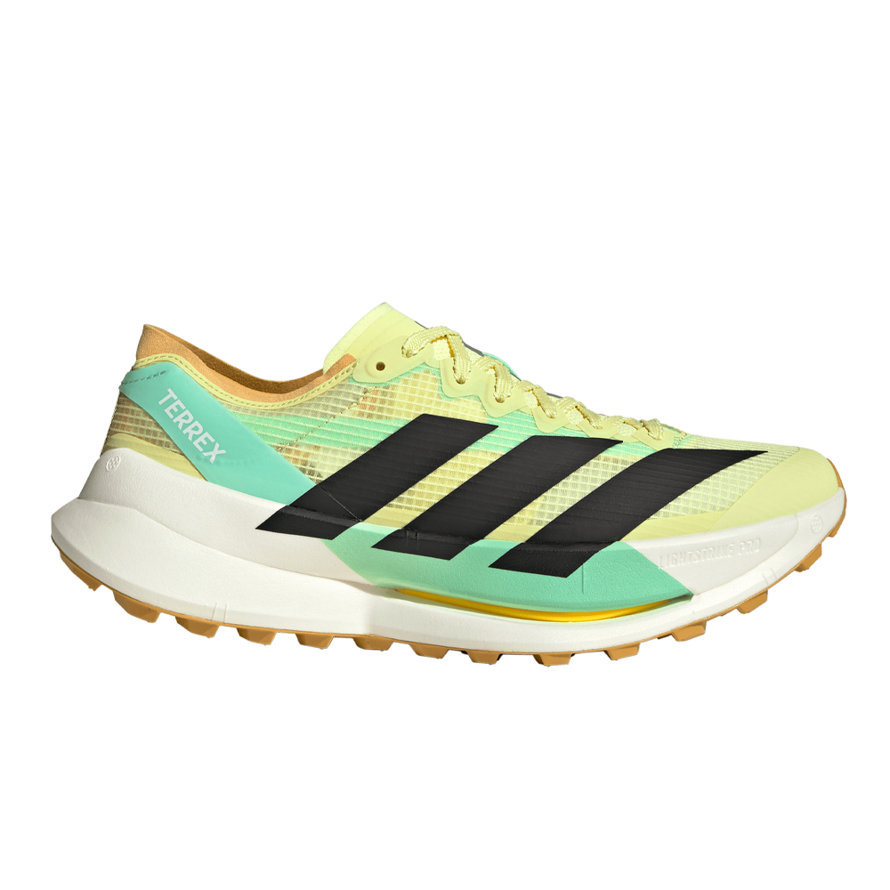 adidas Terrex Agravic Speed Ultra 2 Men's Trail Running Shoes - Frozen Lemon/Core Black/Pulse Mint