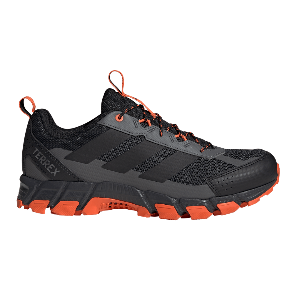 adidas Terrex Rockadia Men's Hiking Shoes - Carbon/Core Black/Semi Impact Orange