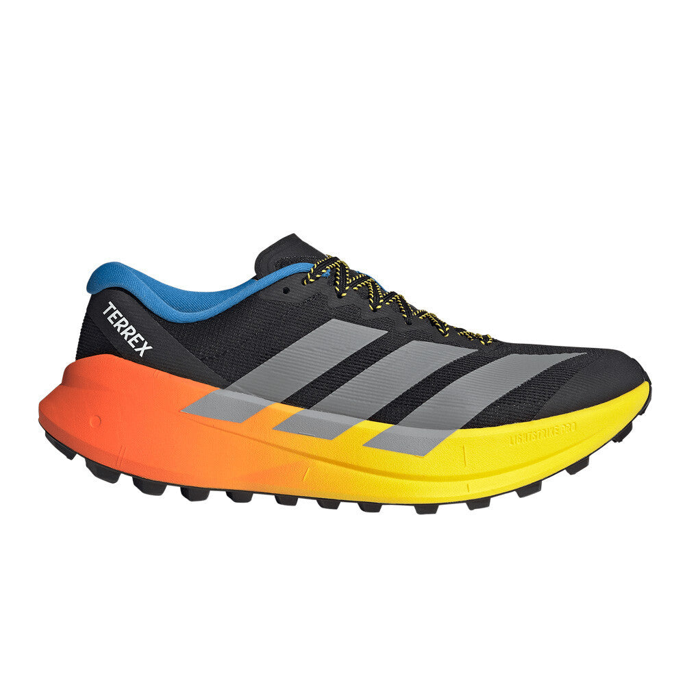 adidas Terrex Agravic SL Men's Trail Running Shoes - Core Black/Grey Three/Semi Impact Orange
