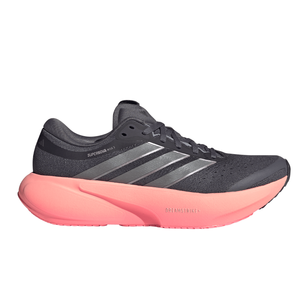 adidas Supernova Rise 3 Women's Running Shoes - Aurora Onix/Iron Metallic/Acid Red