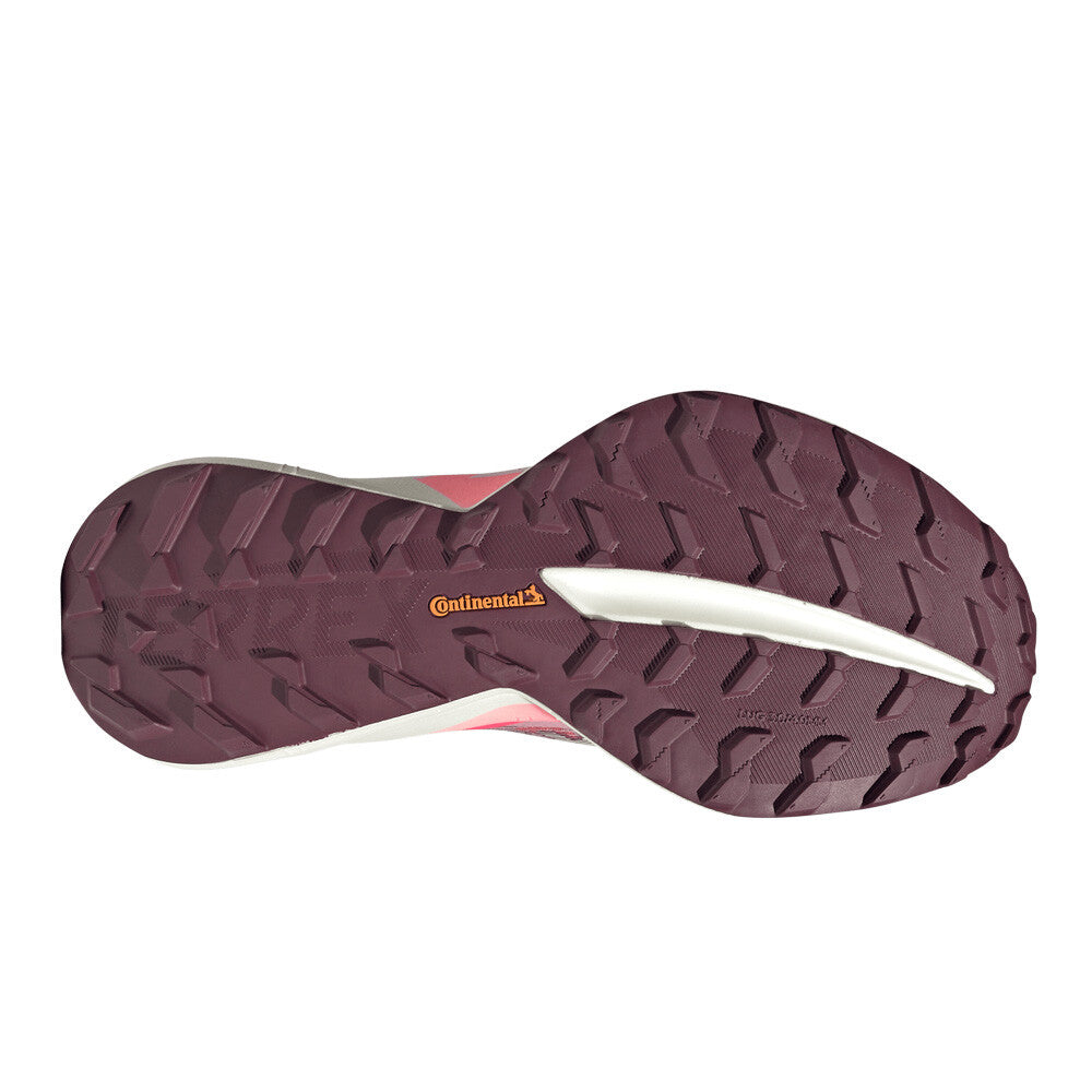 adidas Terrex Agravic Speed Ultra 2 Women's Trail Running Shoes - Magic Mauve/Distilled Pink/Solar Turbo