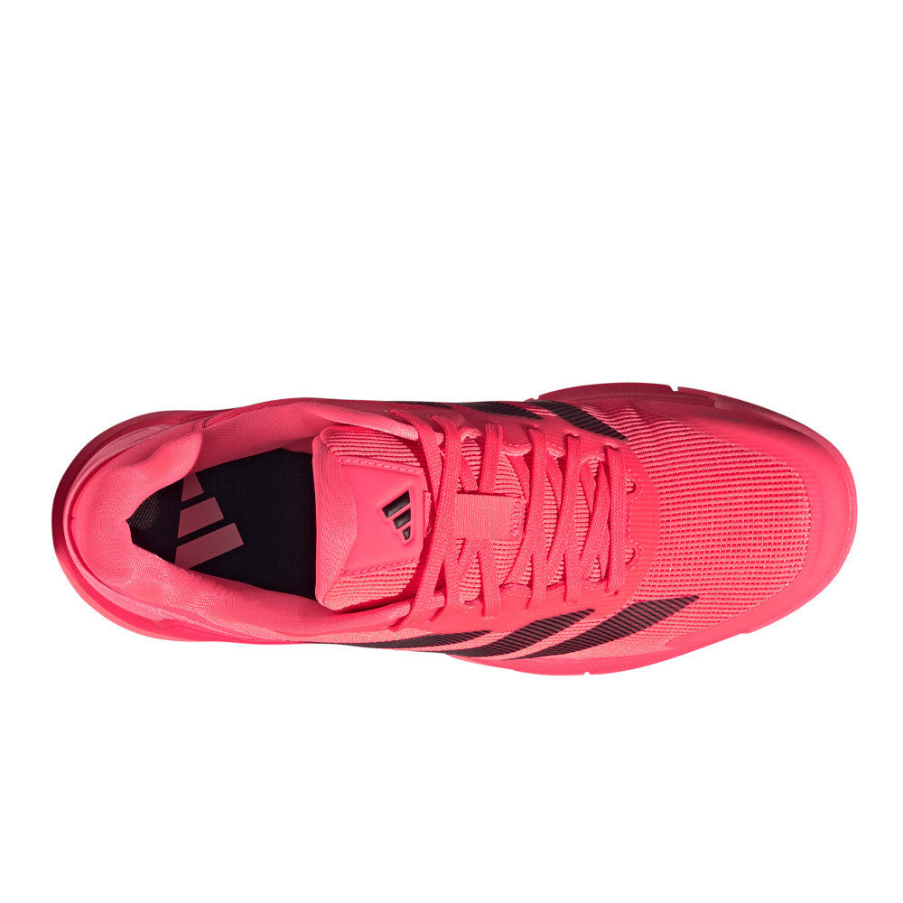 adidas Crazyquick Lightstrike Men's Padel Shoes - Solar Turbo/Core Black/Lucid Red