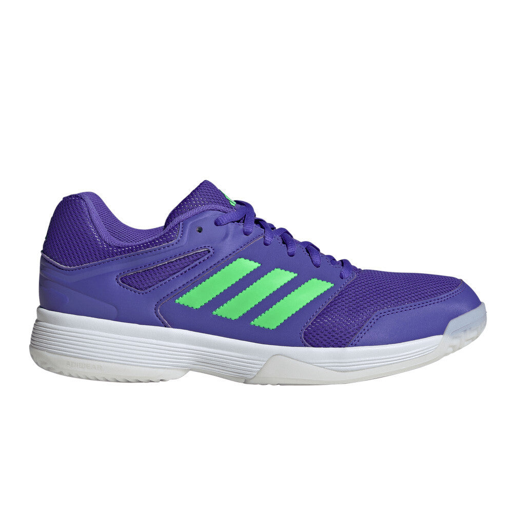 adidas Speedcourt Men's Indoor Court Shoes - Solar Purple/Screaming Green/Cloud Whitet