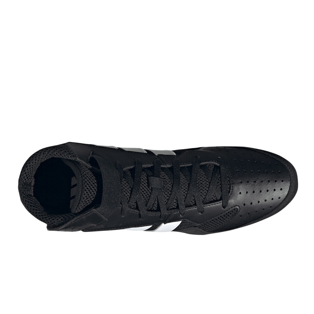 adidas HVC Plus Men's Wrestling Shoes - Core Black/Cloud White/Carbon