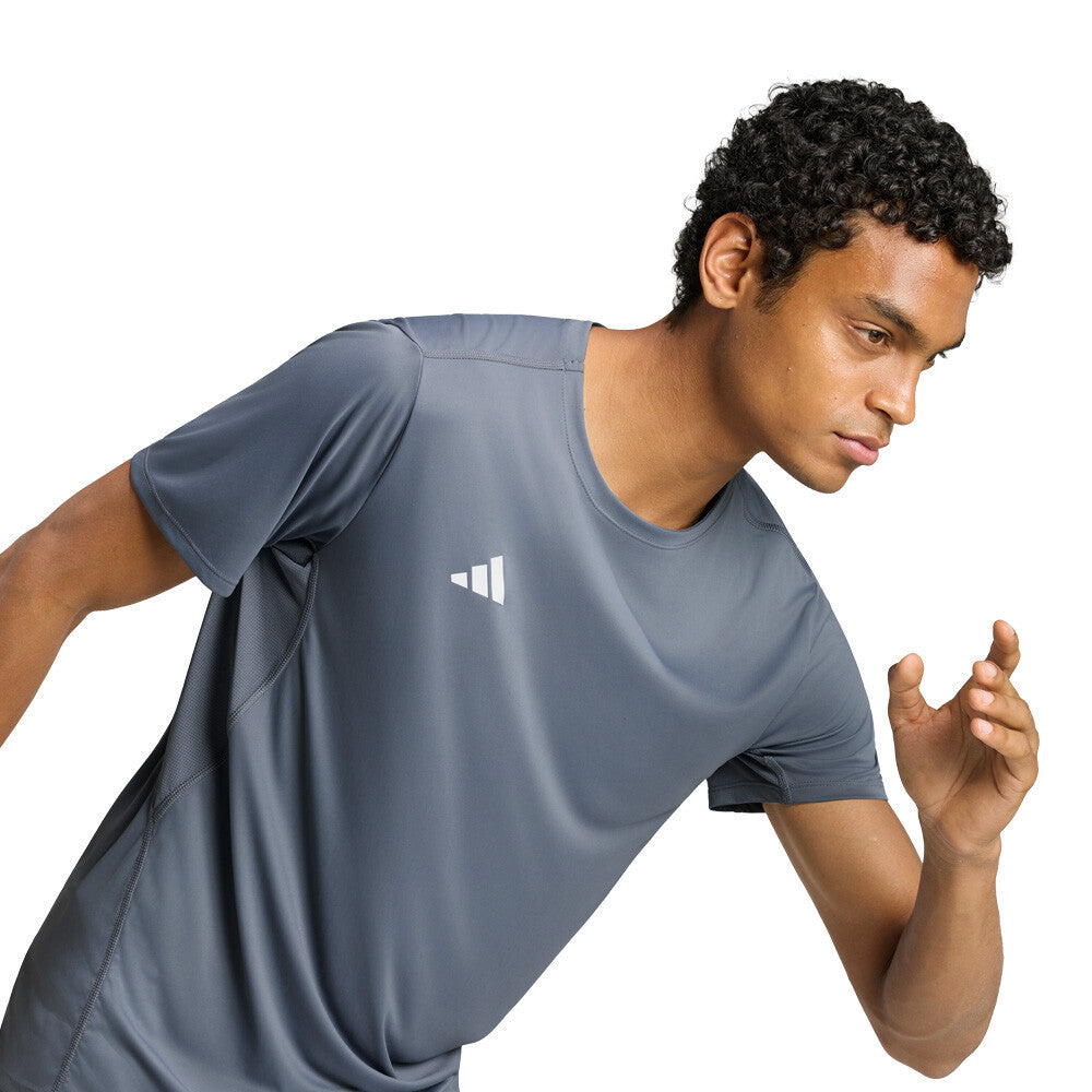adidas Adizero Essentials Men's Running T-Shirt - Onix