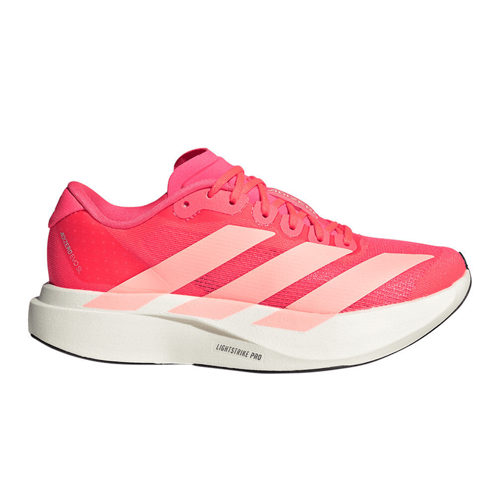 adidas Junior Adizero Evo SL Running Shoes - Solar Turbo/Frozen Turbo/Cloud White