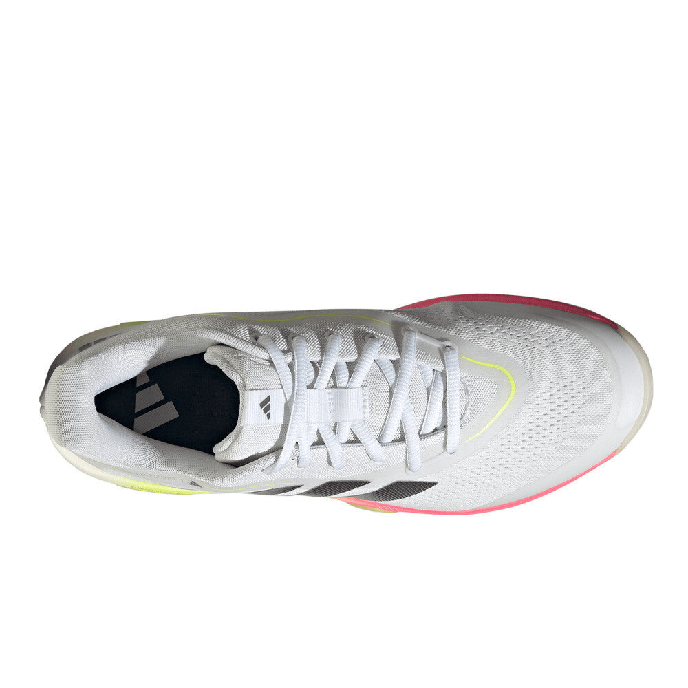 adidas Crazyflight 7 Men's Court Shoes - Cloud White/Iron Metallic/Solar Turbo