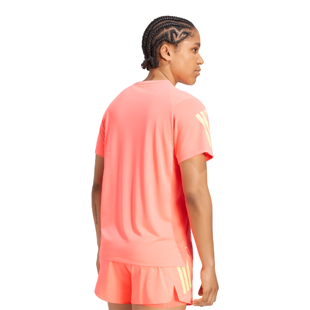 adidas ADI365 Climacool Berlin Women's Running T-Shirt - Solar Turbo
