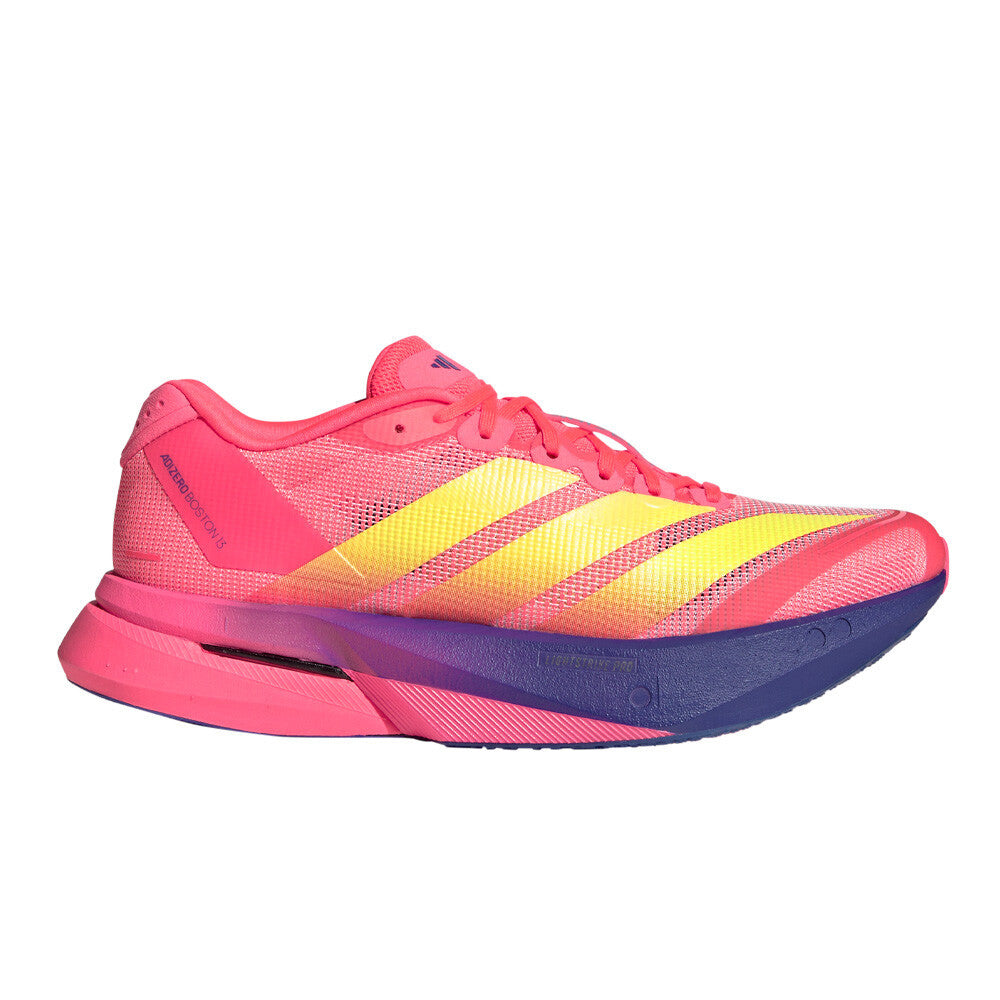 adidas Adizero Boston 13 Women's Running Shoes - Solar Turbo/Frozen Lemon/Dual Indigo