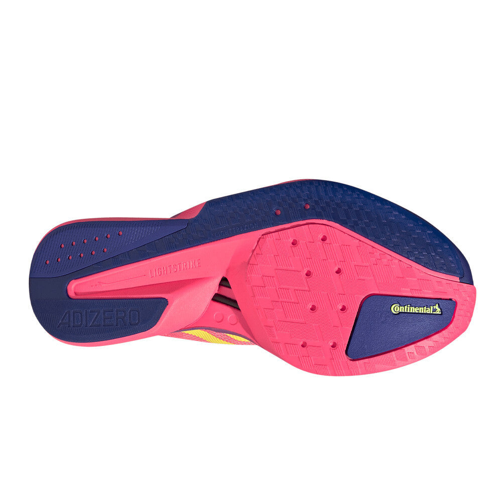 adidas Adizero Boston 13 Women's Running Shoes - Solar Turbo/Frozen Lemon/Dual Indigo