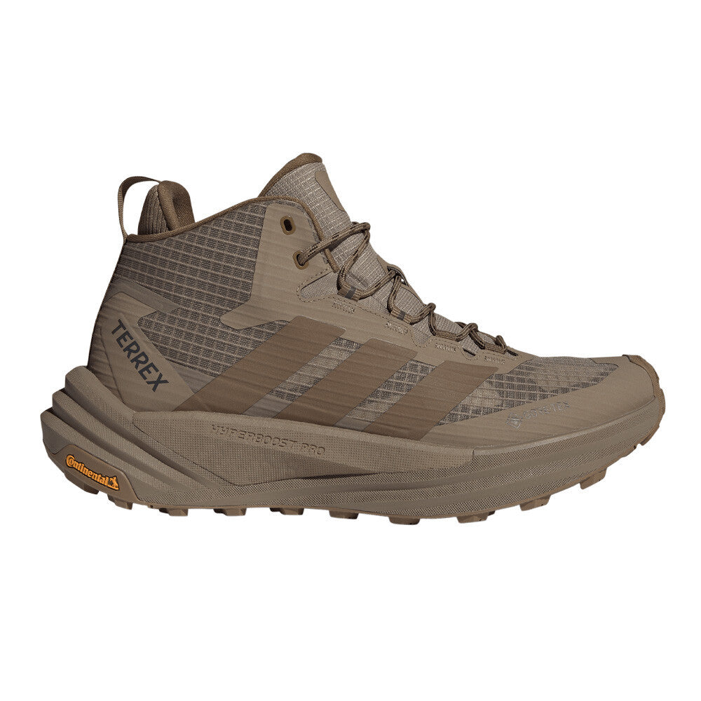 adidas Terrex Freehiker 3 Mid GORE-TEX Men's Walking Boots - Khaki Six/Brown Oxide/Dark Brown