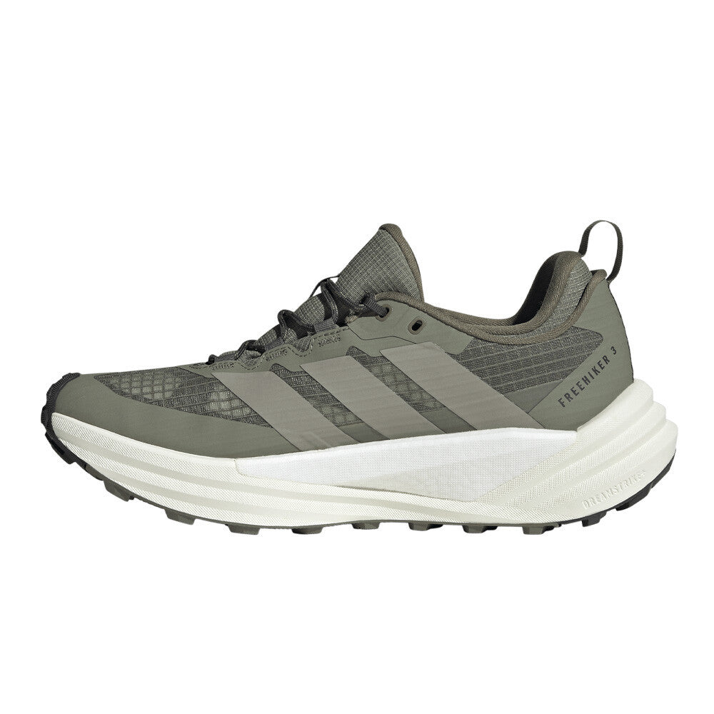adidas Terrex Freehiker 3 GORE-TEX Men's Walking Shoes - Olive Three/Silver Pebble/Grey Six