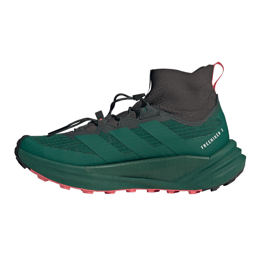 adidas Terrex Freehiker 3 Ultra GORE-TEX Men's Walking Shoes - Collegiate Green/Collegiate Green/Carbon