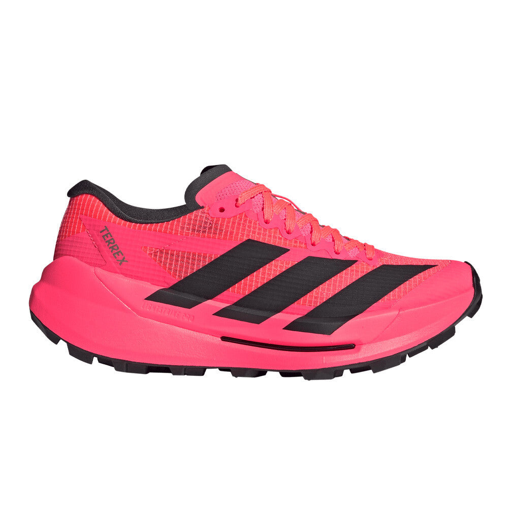 adidas Terrex Agravic TT Women's Trail Running Shoes - Solar Turbo/Core Black/Carbon