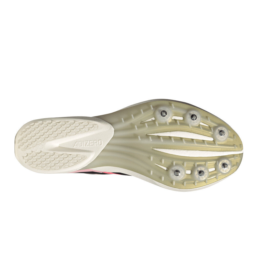 adidas Adizero Avanti Men's Running Spikes - Solar Turbo/Core Black/Gold Metallic