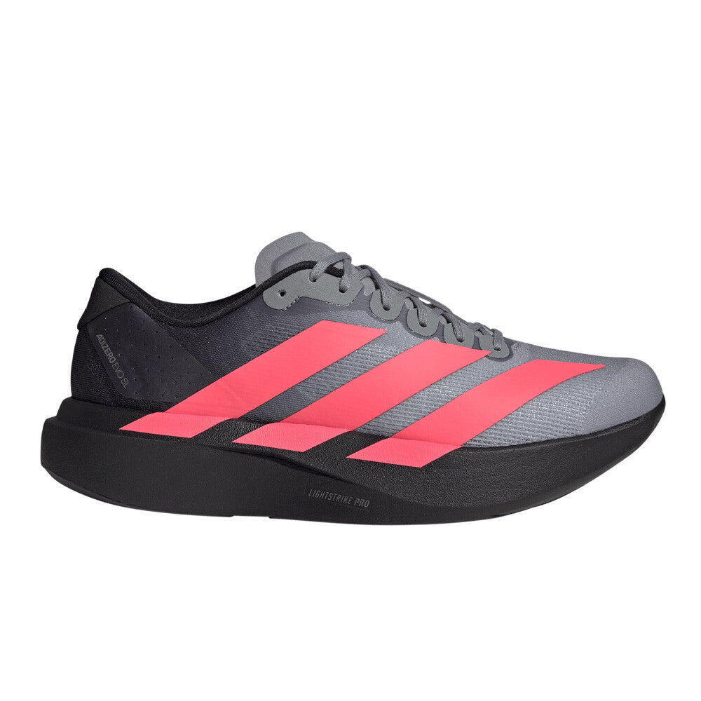 adidas Adizero Evo SL Men's Running Shoes - Core Black/Solar Turbo/Light Onix