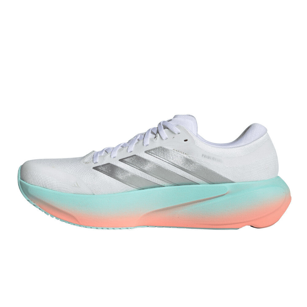 adidas Supernova Rise 3 Men's Running Shoes - Cloud White/Silver Metallic/Semi Flash Aqua