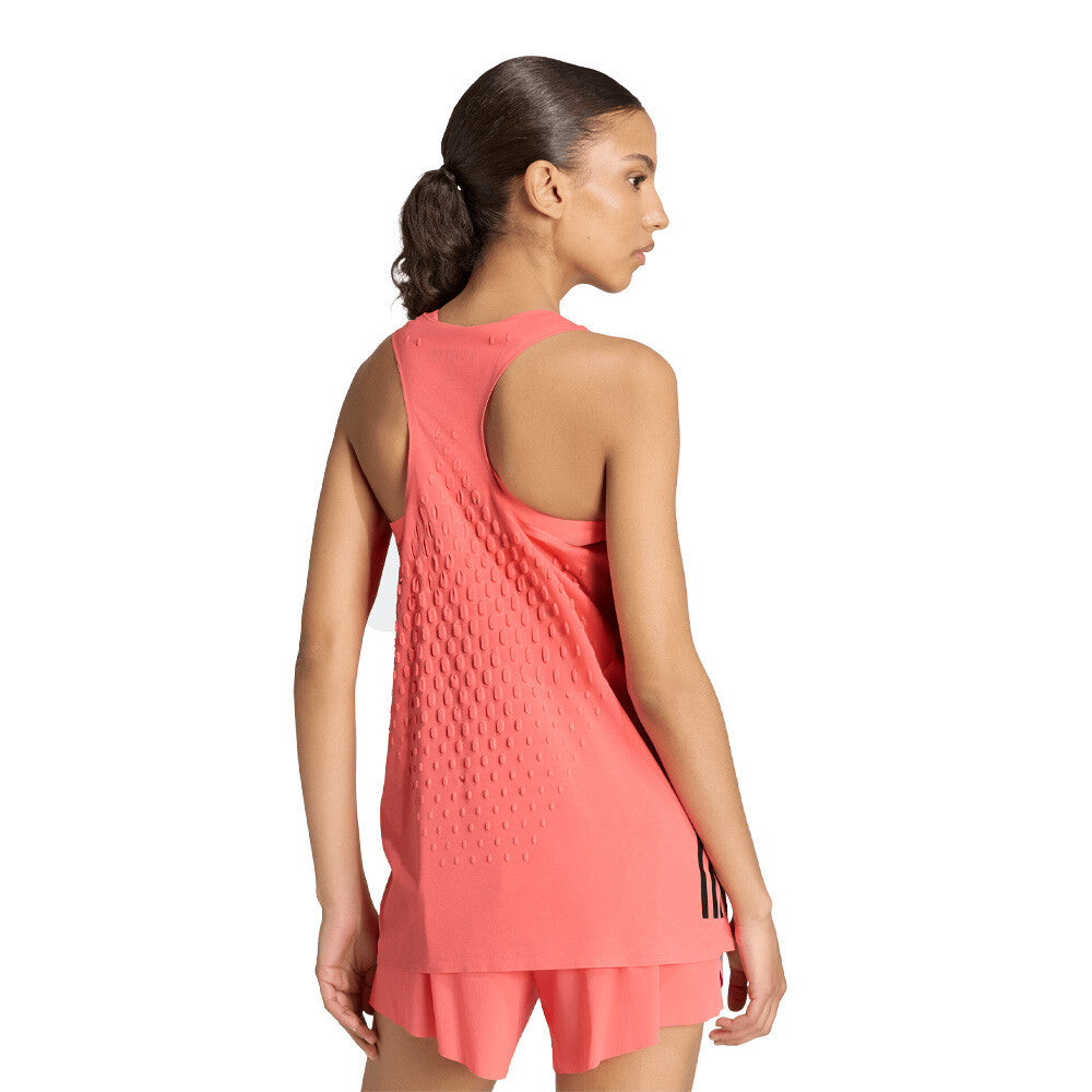 adidas Adizero Pro Running Climacool 3D Women's Tank Top - Semi Turbo