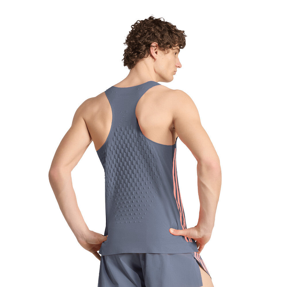 adidas Adizero Pro Running Climacool 3D Men's Vest - Onix
