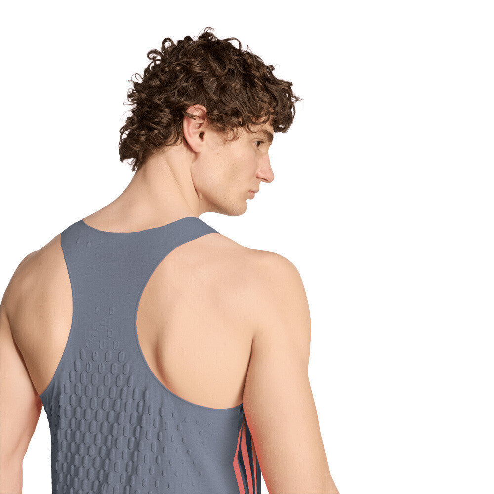 adidas Adizero Pro Running Climacool 3D Men's Vest - Onix