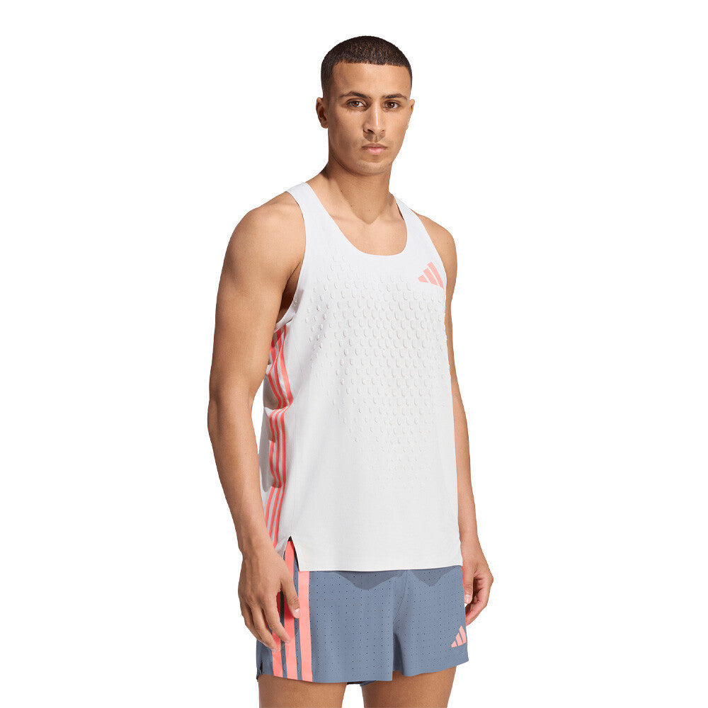 adidas Adizero Pro Running Climacool 3D Men's Vest - Grey One
