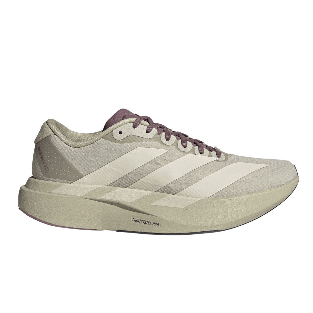 adidas Adizero Evo SL Women's Running Shoes - Putty Grey/Alumina/Shadow Fig