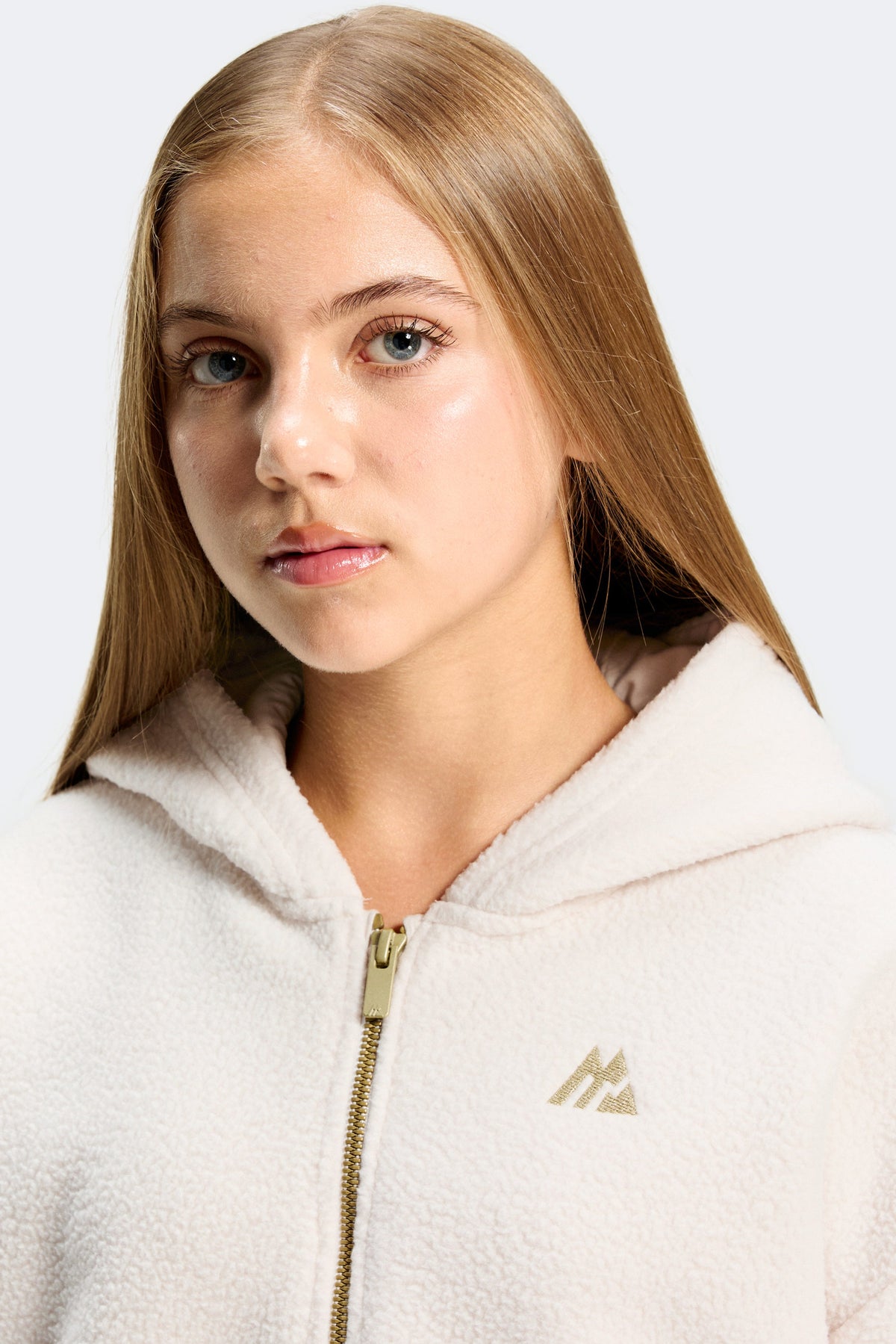 Montirex Girls' Alpina Fleece - Coconut Milk
