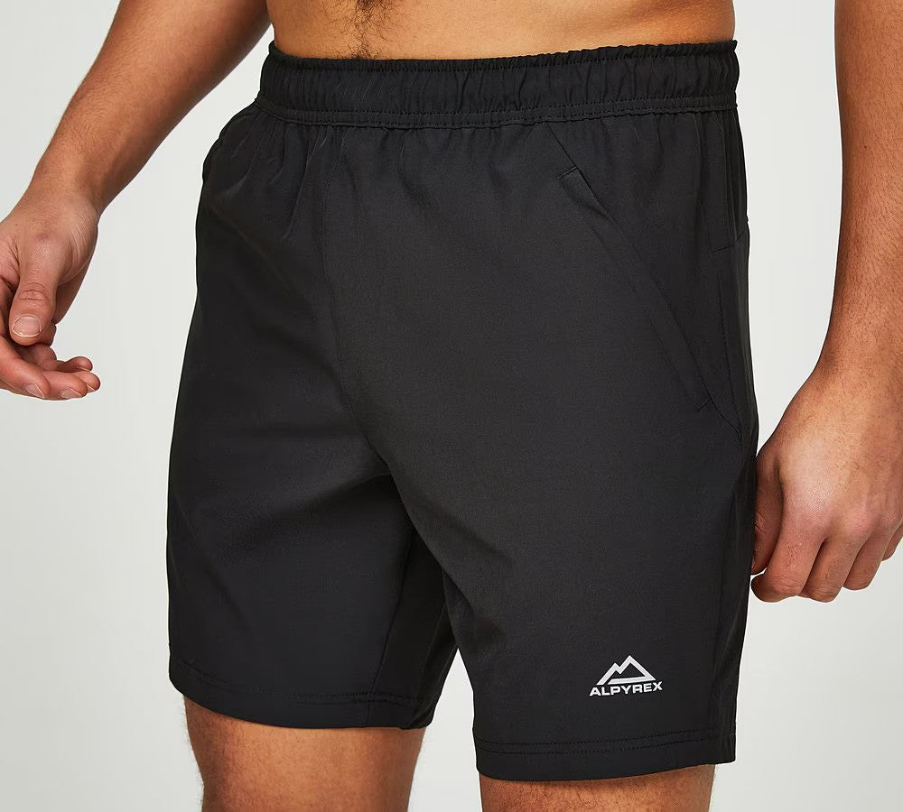 ALPYREX COPEX RUNNING SHORTS - BLACK