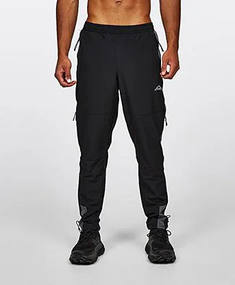 ALPYREX TARAX WOVEN PANTS - JET BLACK/ LAVA SMOKE