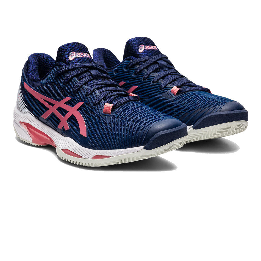 ASICS Solution Speed FF 2 Women's Tennis Shoes - Peacoat/Smokey Rose