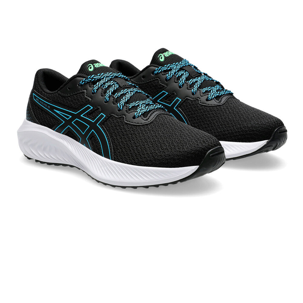 ASICS Junior Gel-Excite 10 Running Shoes - Black/Digital Aqua