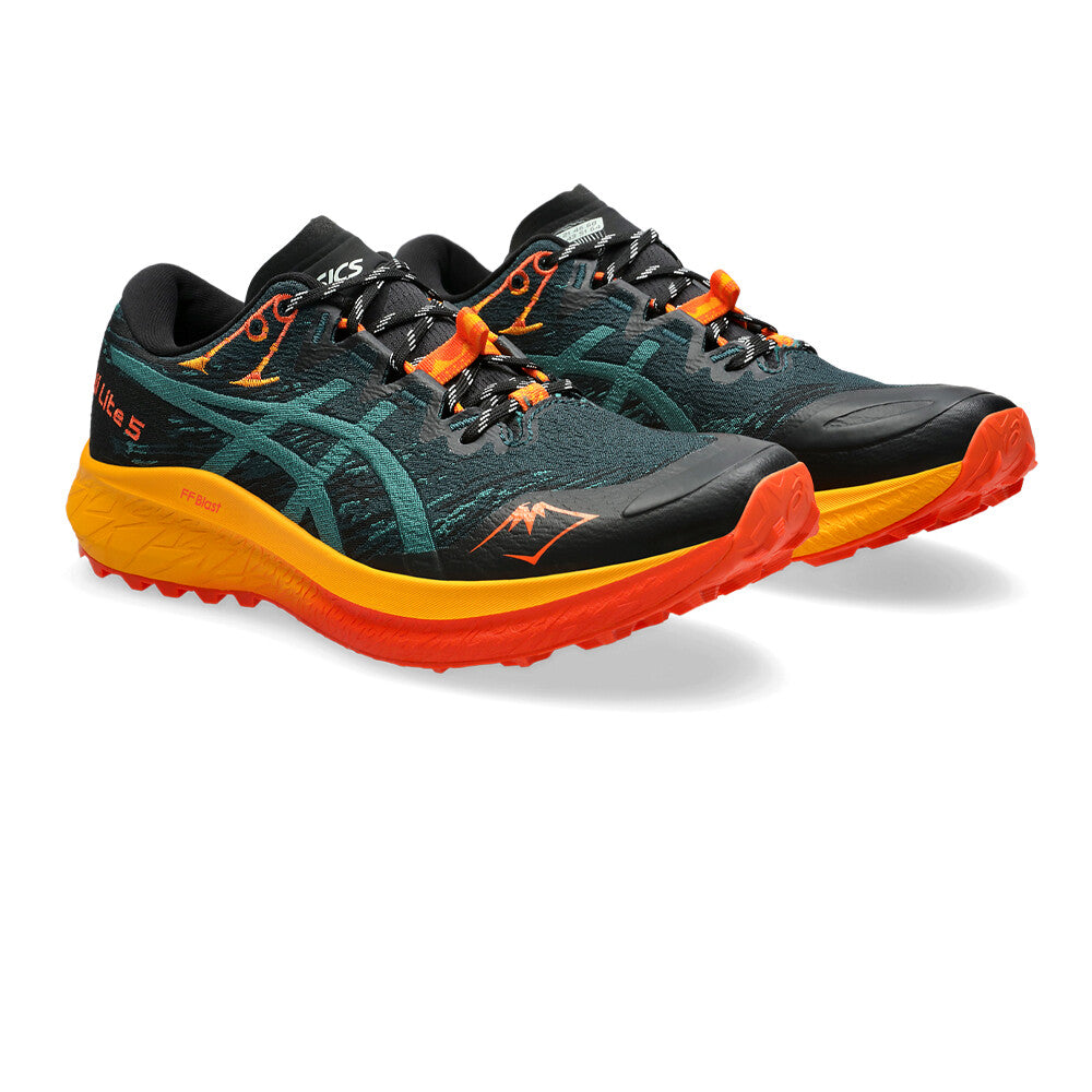 Asics Fuji Lite 5 Men's Trail Running Shoes - Green