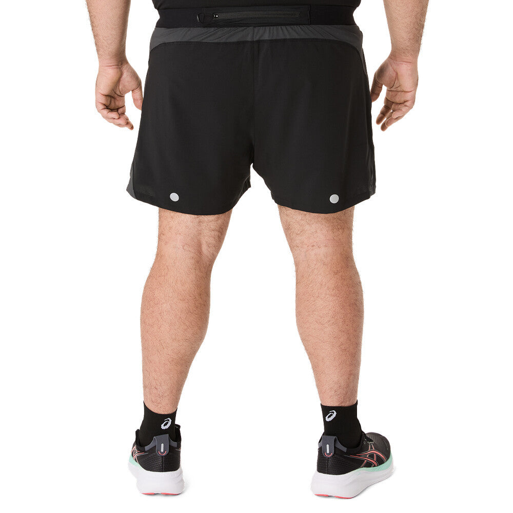 ASICS Road 5 Inch Men's Running Shorts - Performance Black/Graphite Grey