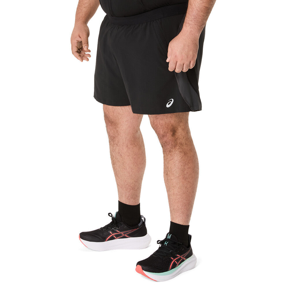 ASICS Road 5 Inch Men's Running Shorts - Performance Black/Graphite Grey