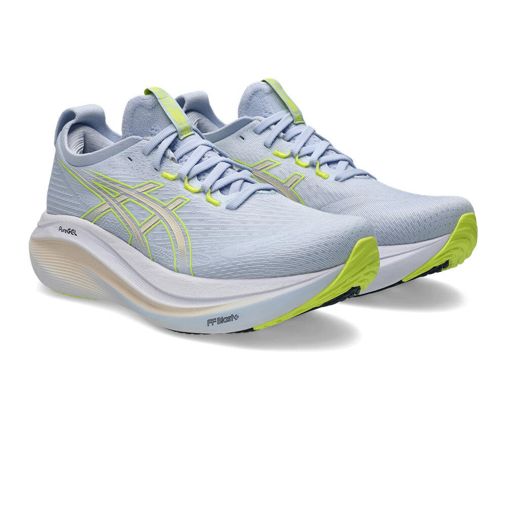 ASICS Gel-Nimbus 27 Women's Running Shoes - Blue Fade/Pearl Pink