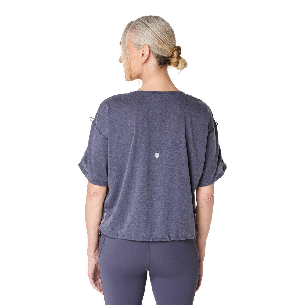 ASICS Nagino Run Adjustable Women's Running T-Shirt - Indigo Fog