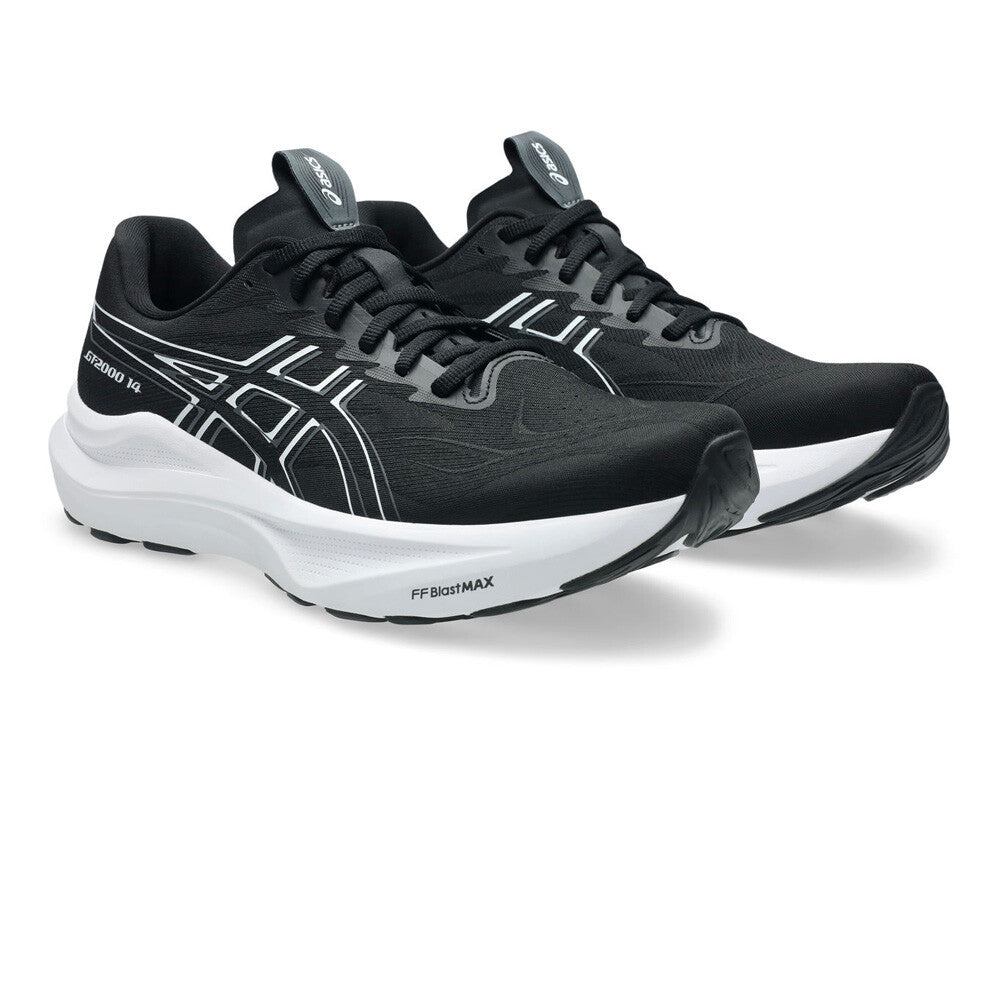 ASICS GT-2000 14 Men's Running Shoes (2E Width) - Black/White