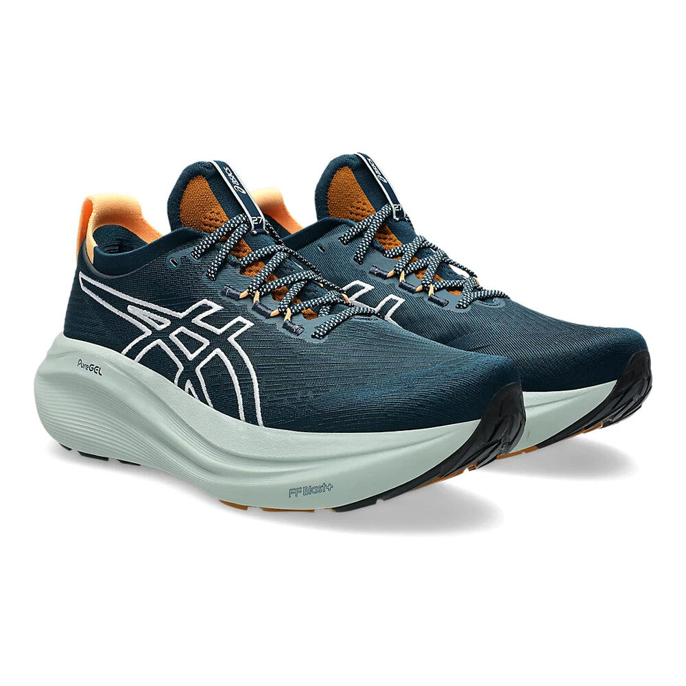 Asics Gel-Nimbus 27 TR Men's Running Shoes - Navy Blue