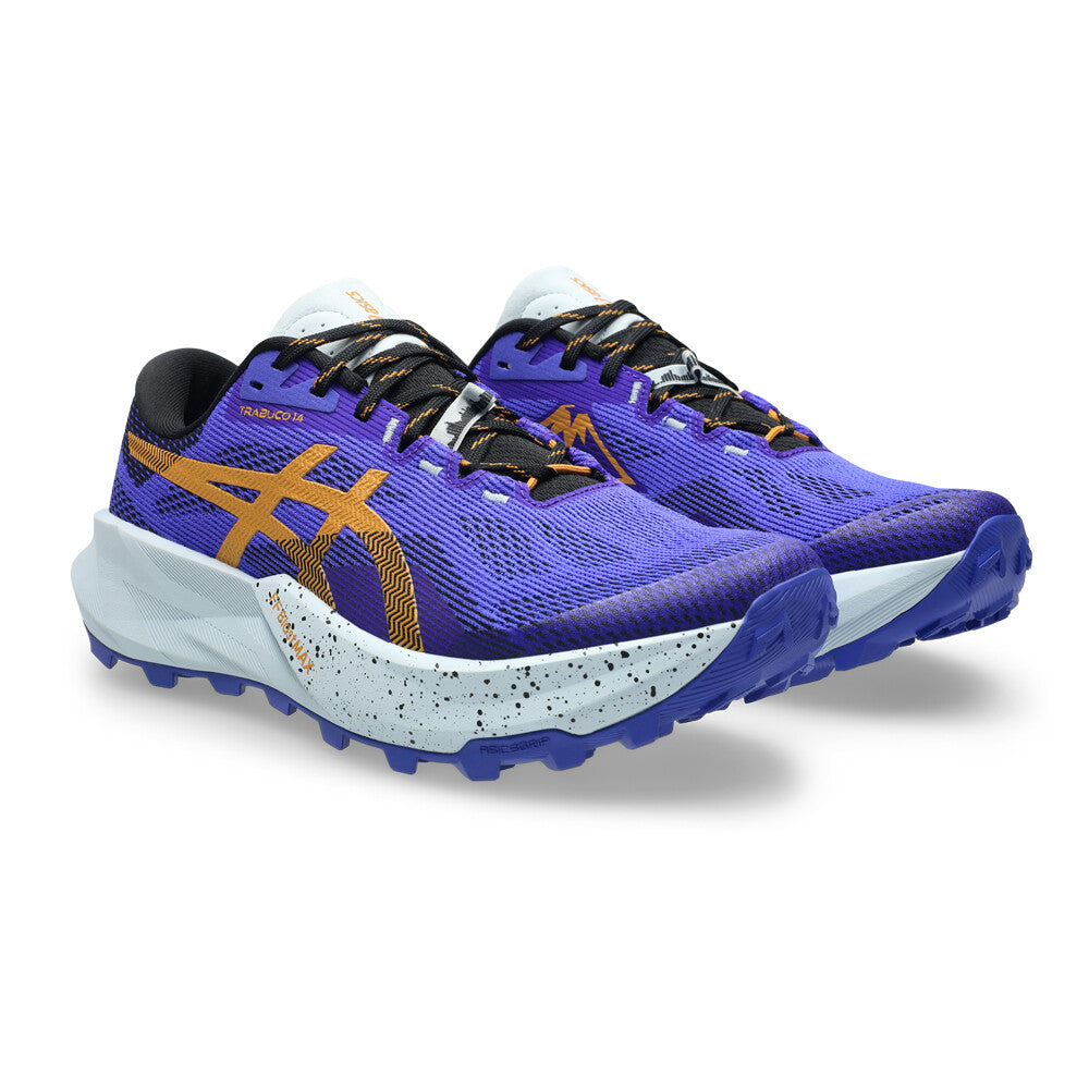 Asics Trabuco 14 Men's Trail Running Shoes - SS26 - Blue