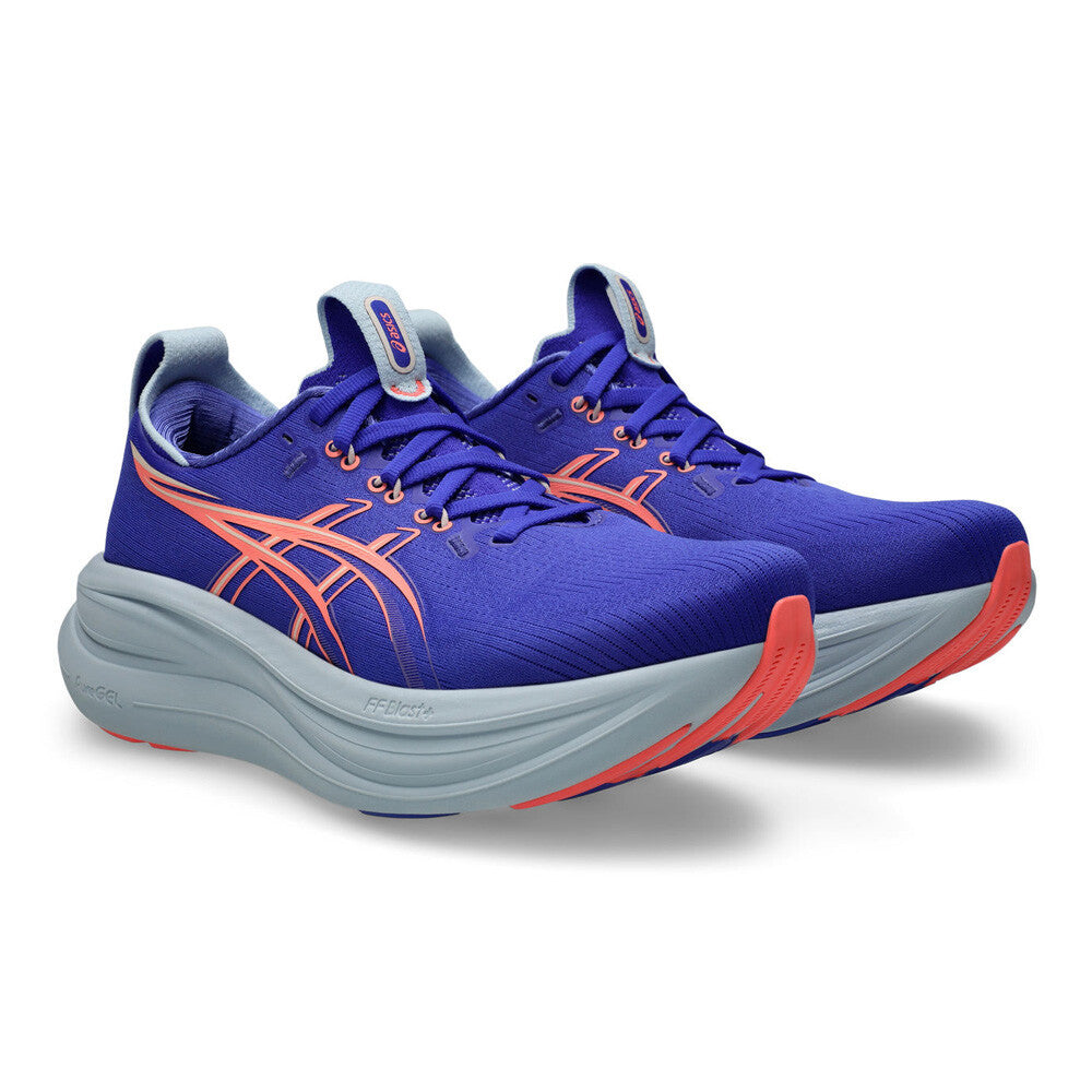 ASICS Gel-Nimbus 28 Women's Running Shoes - Cobalt Burst/Sun Coral