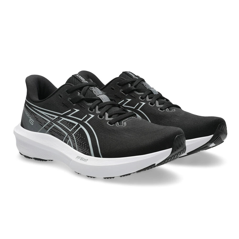 ASICS GT-1000 15 Men's Running Shoes - Black/White