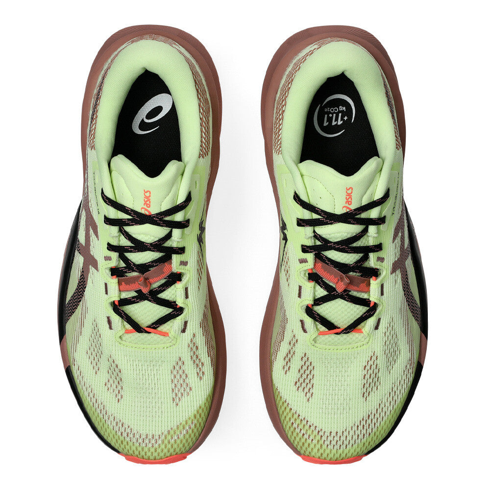 ASICS Trabuco 14 Men's Trail Running Shoes - Illuminate Yellow/Umeboshi